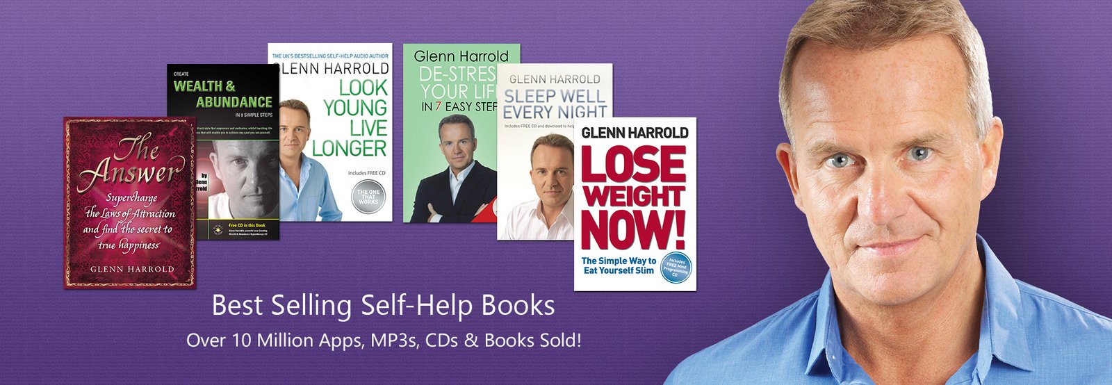 Glenn Harrold's Hypnotherapy Books & CDs