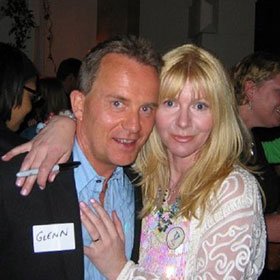 Glenn Harrold hypnotherapist with Janey Lee Grace (BBC Radio 2 Host)