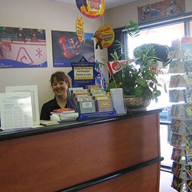 Rachael at the Diviniti Publishing USA Office in Florida