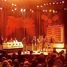 Glenn Harrold with The Sugar Ray Five Winning the BBC Battle of The Bands in 1983