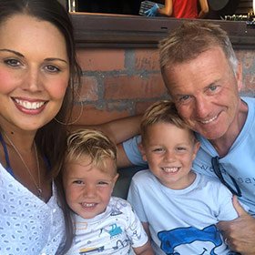 Glenn and his family living in the Algarve, Portugal